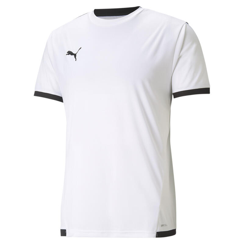 Maglia da calcio teamLIGA uomo PUMA White Black