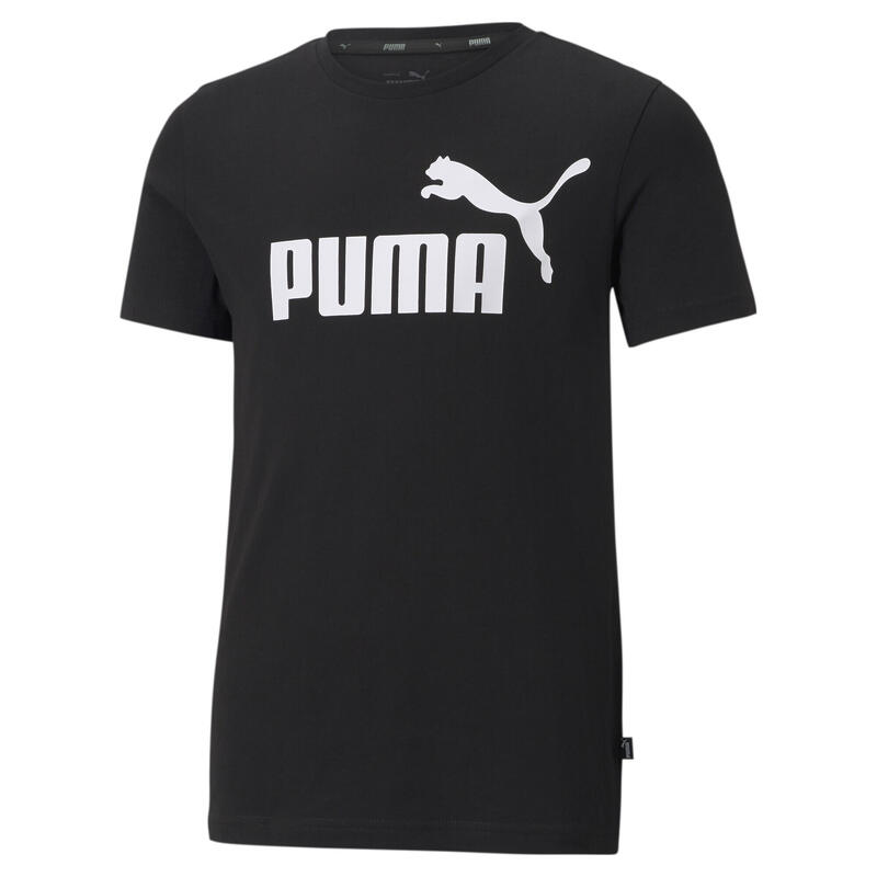 Essentials T-Shirt mit Logo Jungen PUMA Black