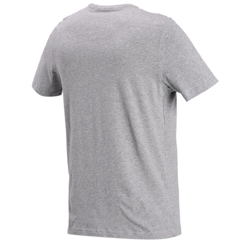 Camiseta Essentials Small Logo Hombre PUMA Medium Gray Heather