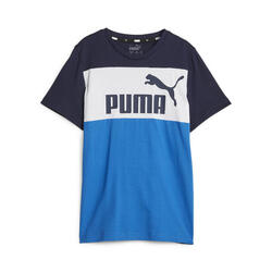 PUMA Essentials+ T-Shirt Blockfarben Jugendliche in Xx - Black DECATHLON PUMA