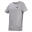 Essentials T-shirt heren met klein logo PUMA Medium Gray Heather