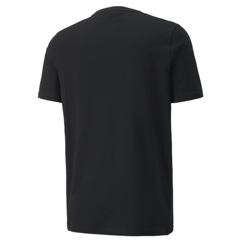 Essentials + T-Shirt mit Logo-Tape Erwachsene PUMA Black