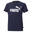 Essentials T-Shirt mit Logo Jungen PUMA Peacoat Blue