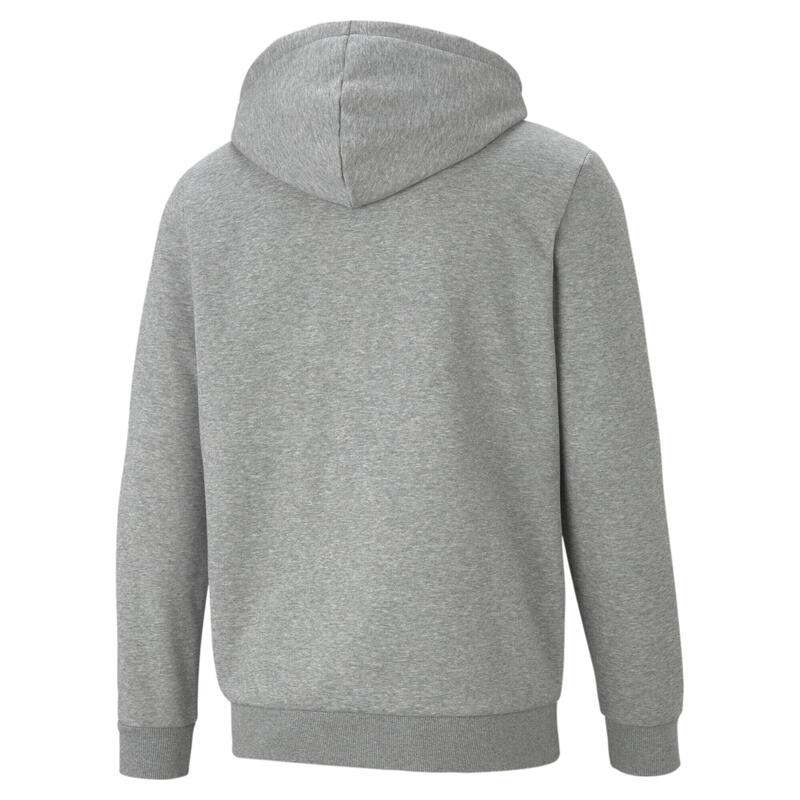 Essentials Big Logo Kapuzenjacke Herren PUMA Medium Gray Heather