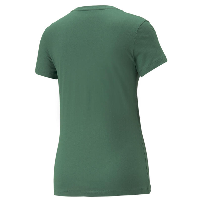 T-shirt con logo Essentials donna PUMA Vine Green