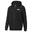 PUMA Essentials Full-Zip Logo Hoodie Top com capuz para homem - Preto