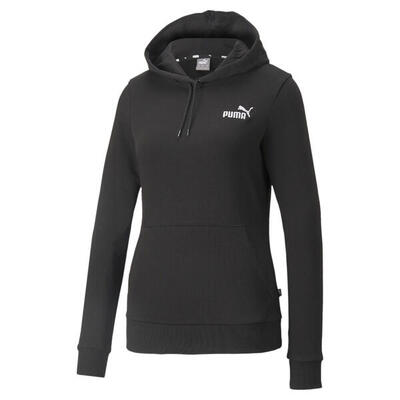 Essentials+ embroidery dameshoodie puma black