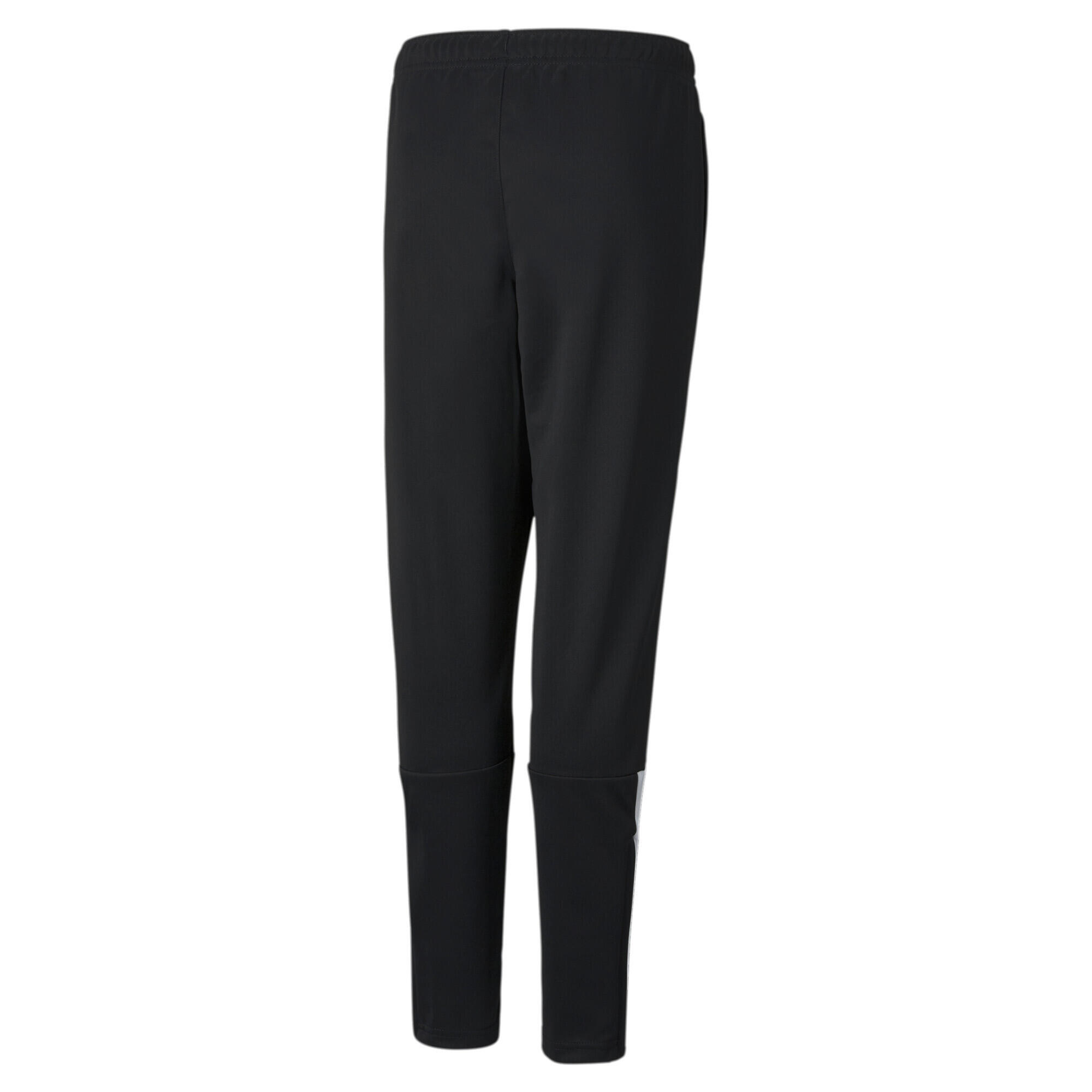 teamLIGA Training voetbalbroek voor jongeren PUMA Black White 3/6