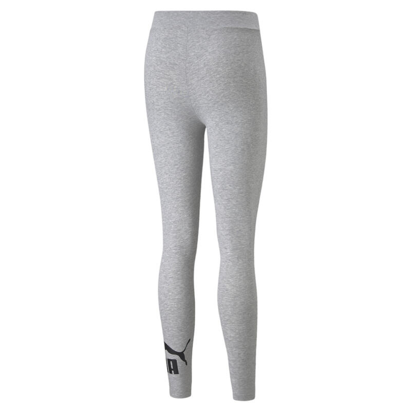 Essentials legging met logo dames PUMA Light Gray Heather