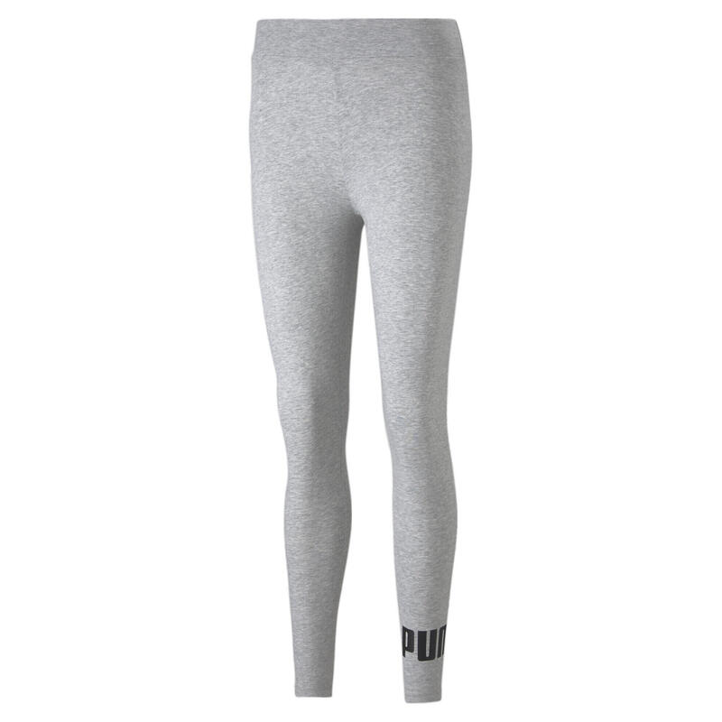 Essentials legging met logo dames PUMA Light Gray Heather