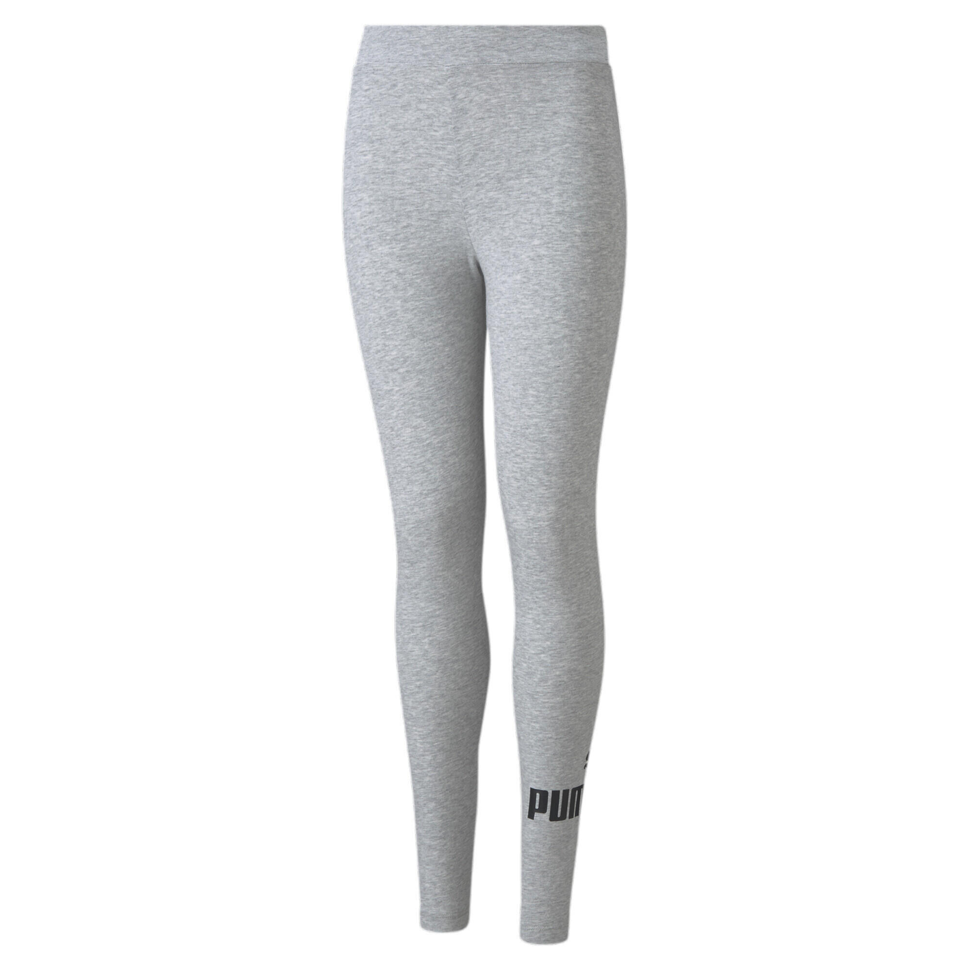 PUMA Essentials Logo legging voor jongeren PUMA Light Gray Heather
