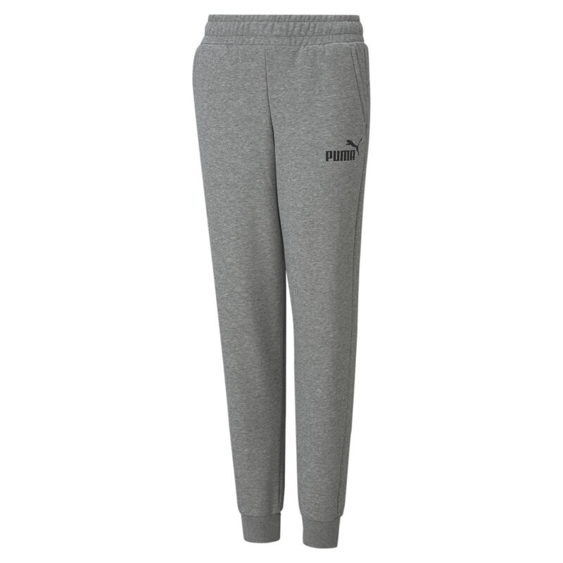 Pantaloni Essentials Logo da ragazzo PUMA Medium Gray Heather