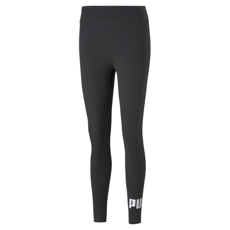 Essentials Logo Leggings Damen PUMA Dark Gray Heather