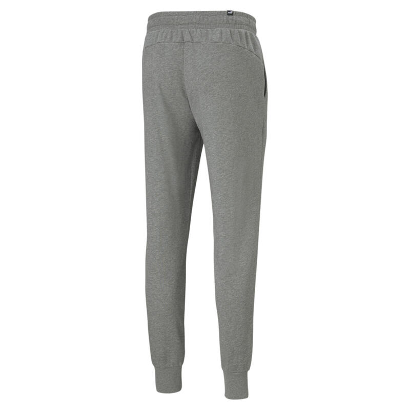 Pantaloni de trening Essentials Logo pentru bărbați PUMA Medium Grey Heather