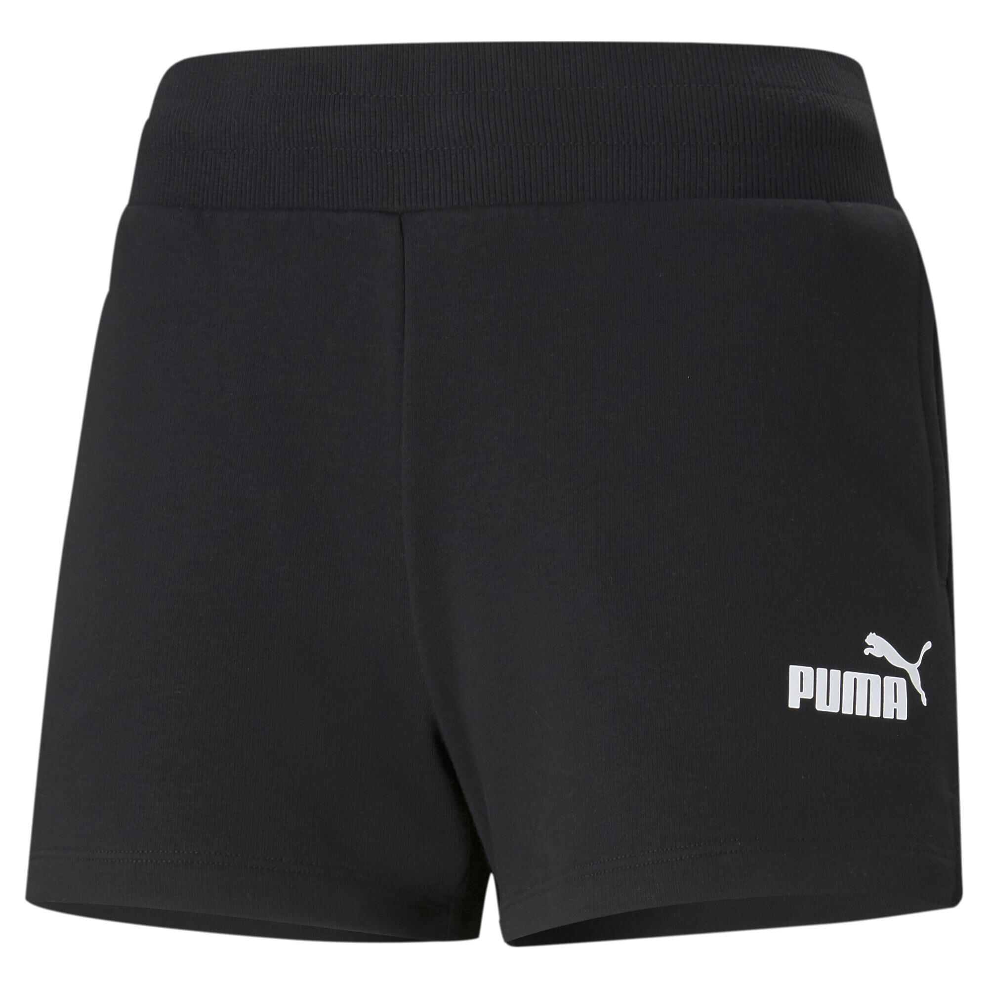 Essentials Sweatshorts Damen PUMA Black 3/7