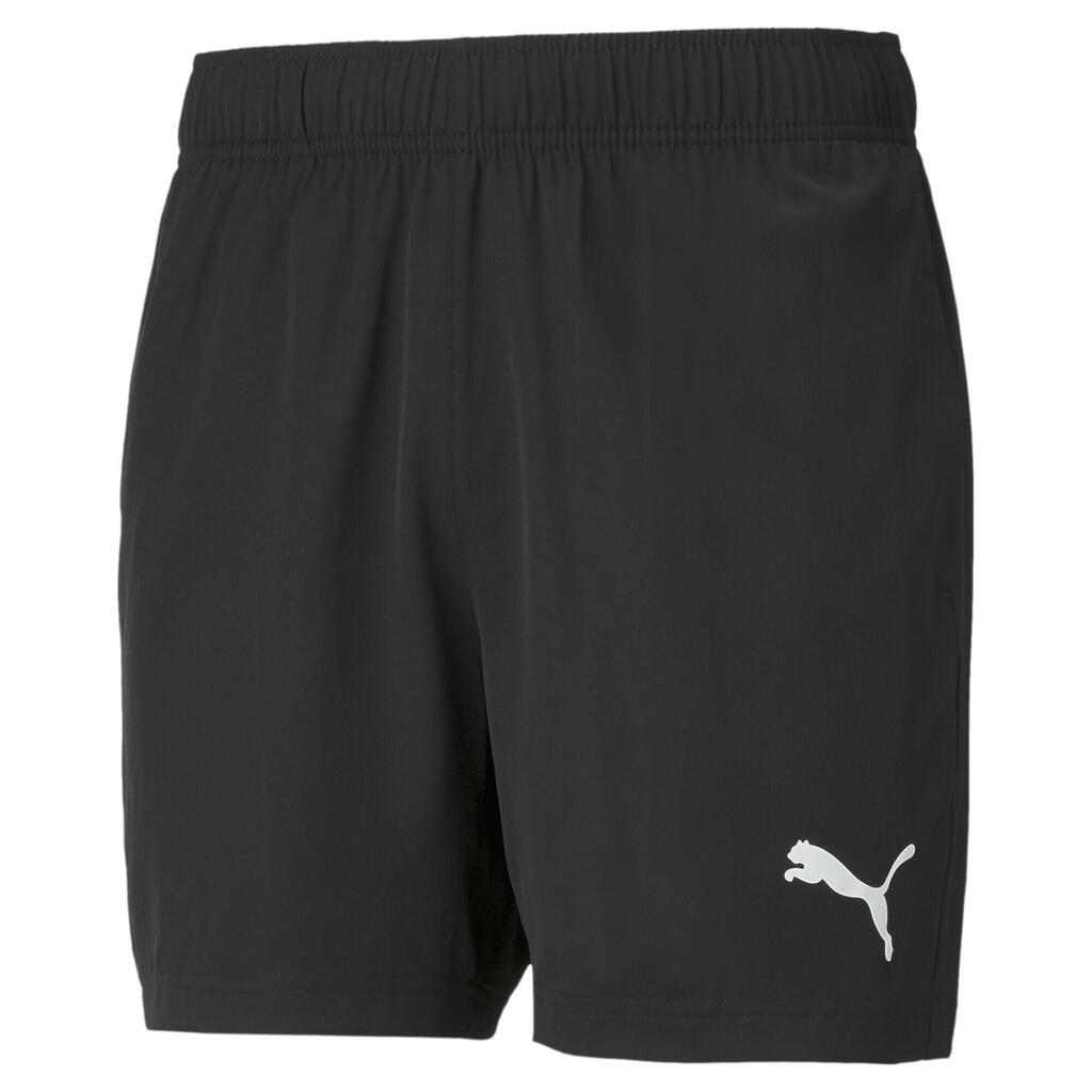PUMA Mens Active Woven 5" Shorts - Black