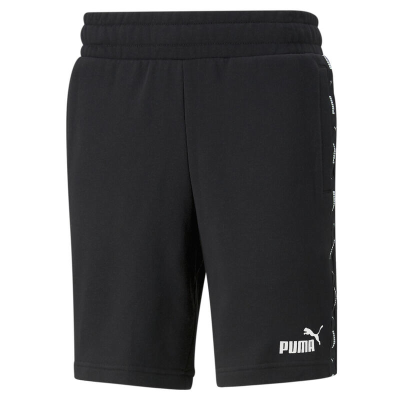 Shorts Essentials+ Tape da uomo PUMA Black