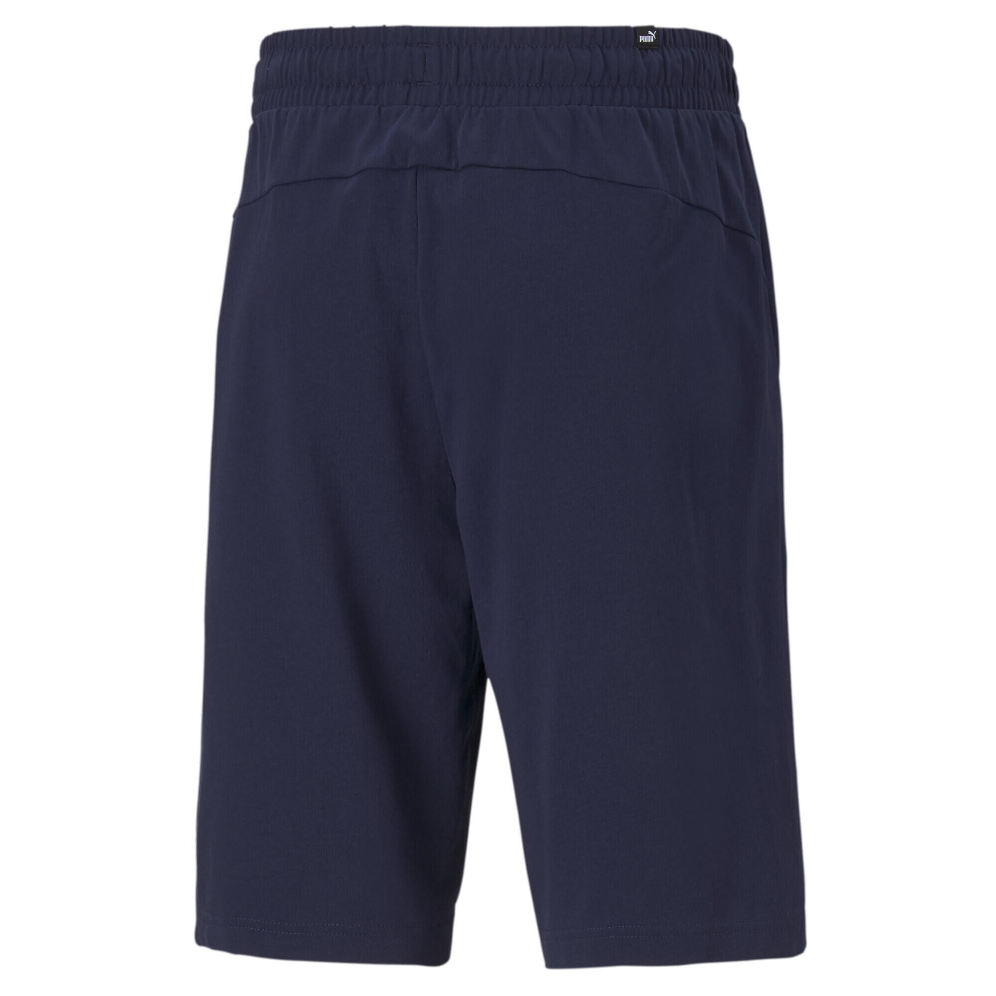 Shorts in jersey Essentials da uomo PUMA Peacoat Blue 5/6