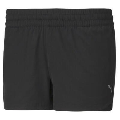 Performance geweven trainingsshort voor dames. 8 cm puma black