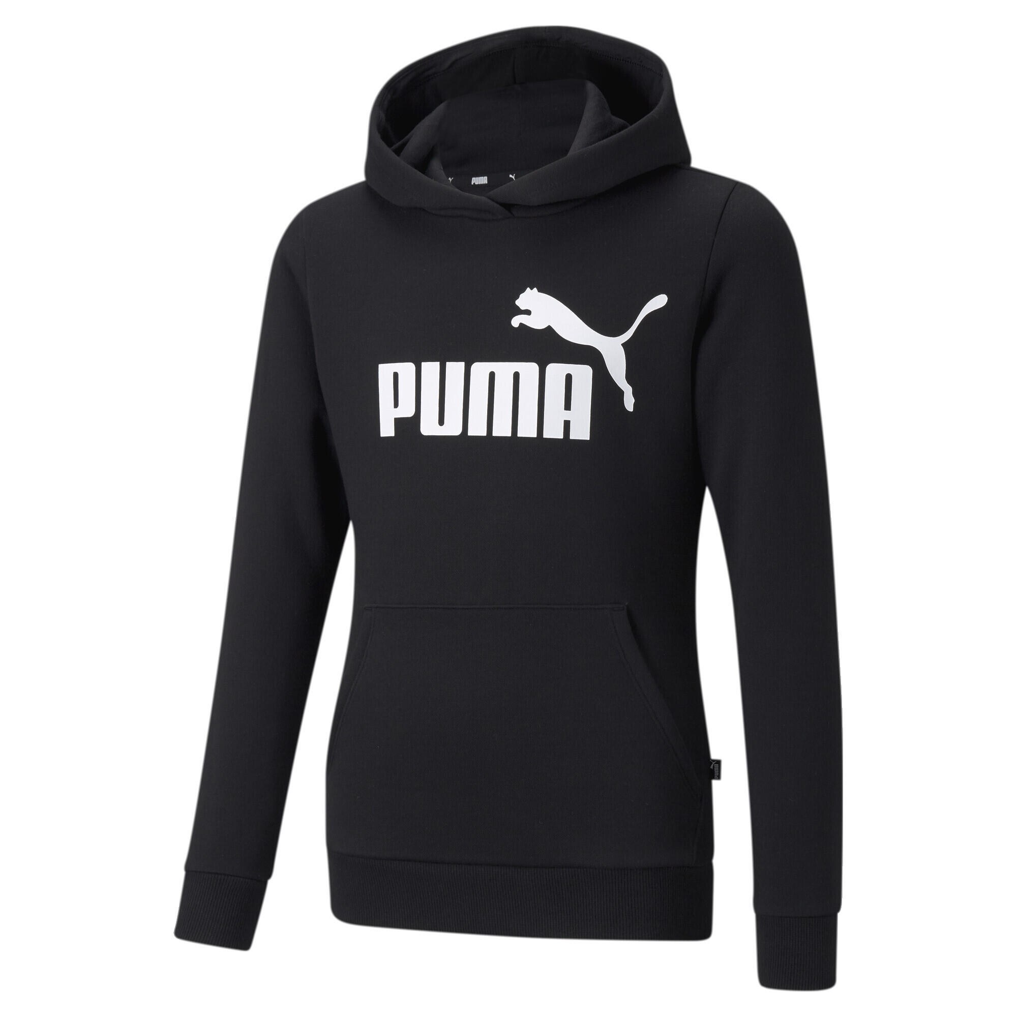Hoodie à logo Essentials Enfant et Adolescent PUMA Black 1/4