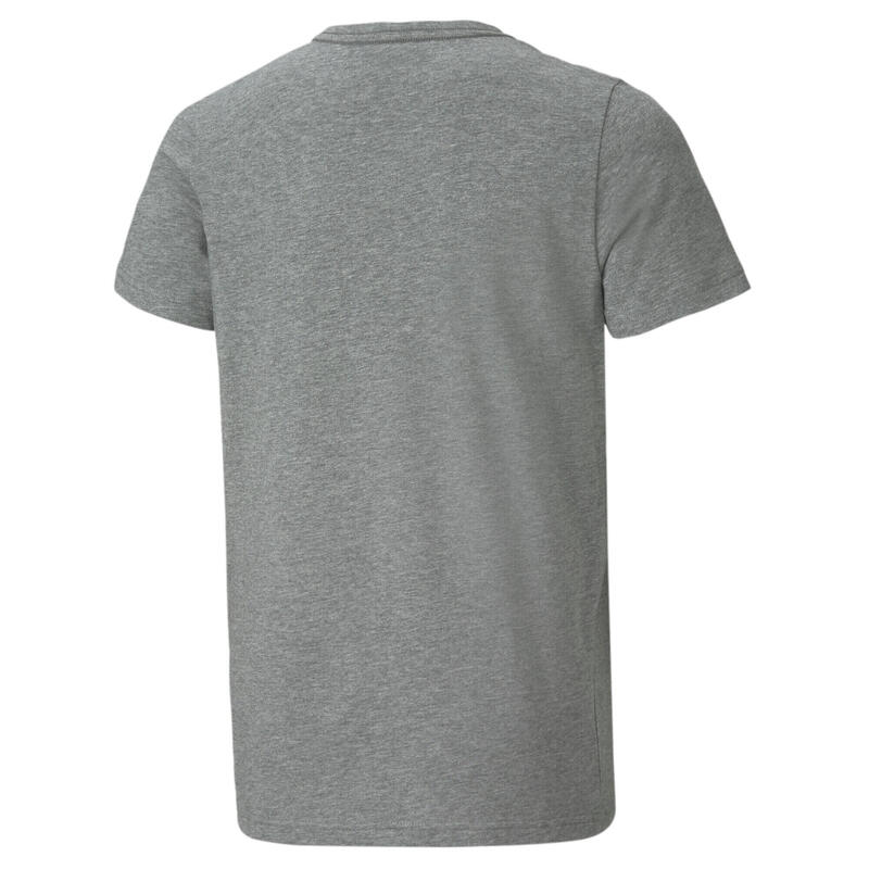Essentials T-shirt met logo jongeren PUMA Medium Gray Heather