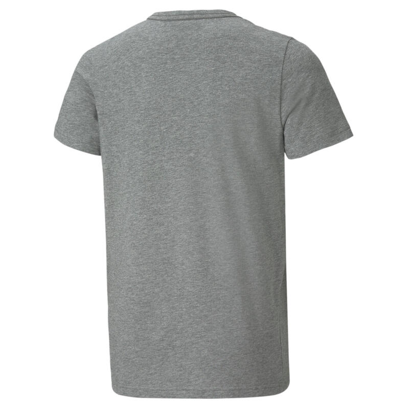 Essentials T-Shirt mit Logo Jungen PUMA Medium Gray Heather