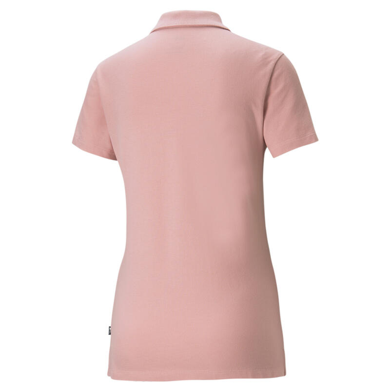 Essentials Poloshirt Damen PUMA Bridal Rose Cat Pink