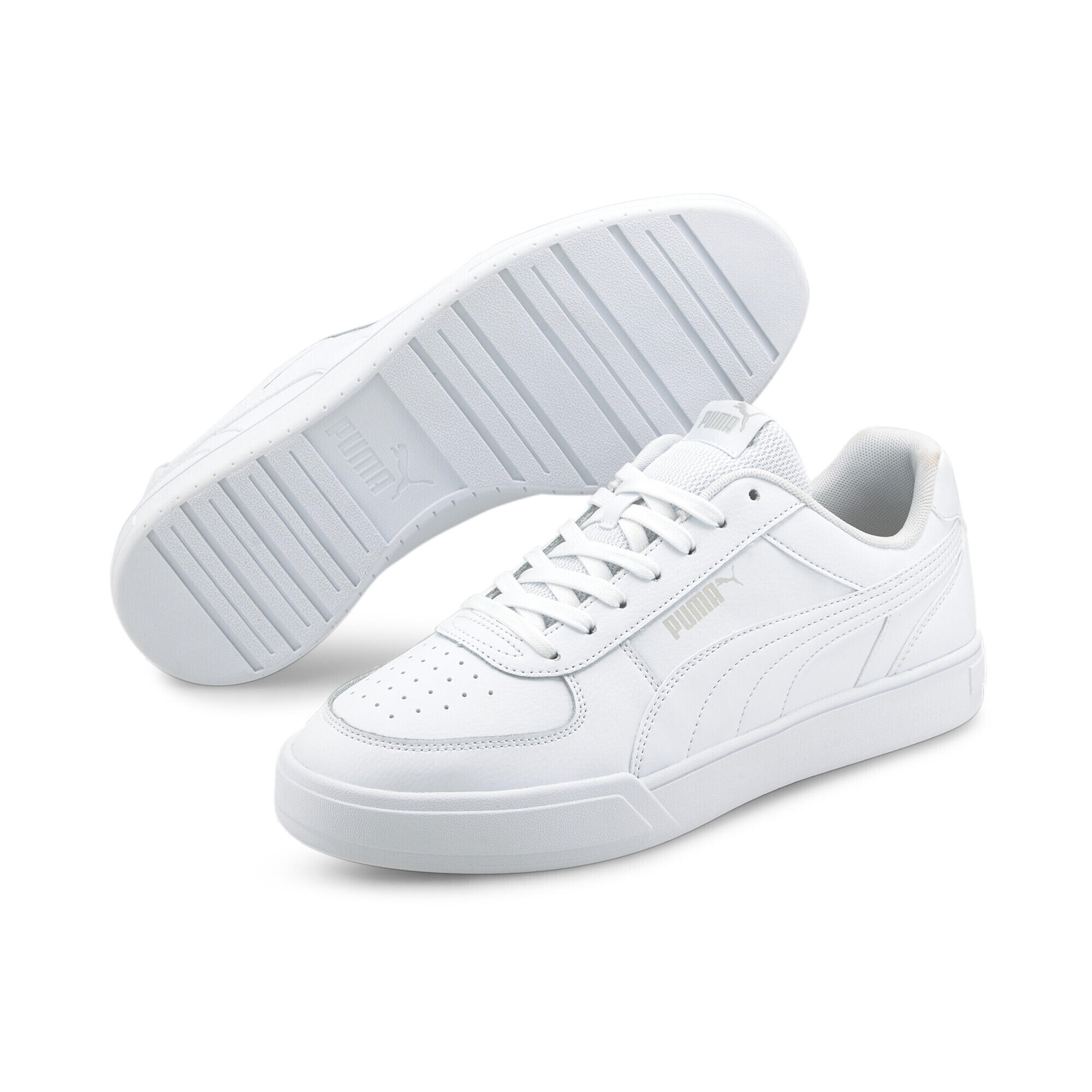 blanc / gris / violet royal