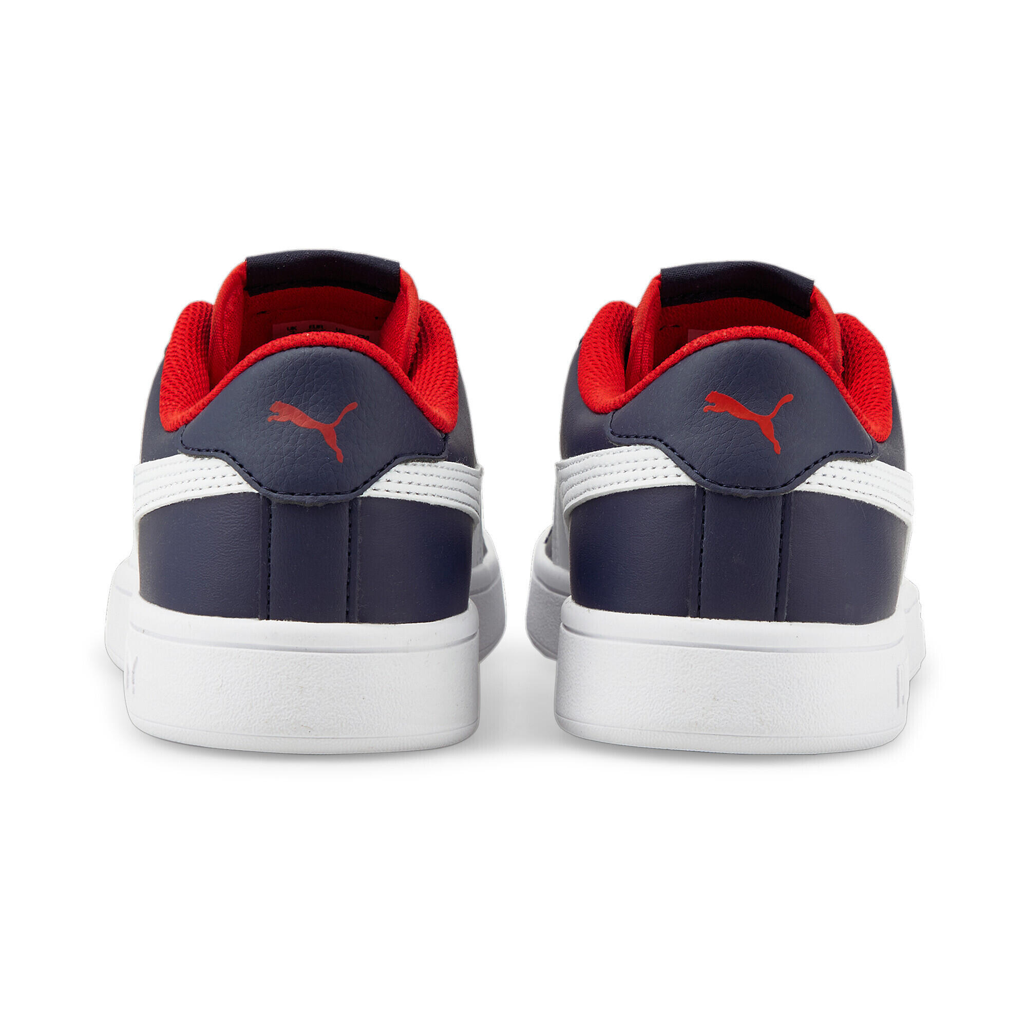 PUMA Smash V2 Sneakers Jugendliche PUMA Peacoat White High Risk Red Blue 4/15