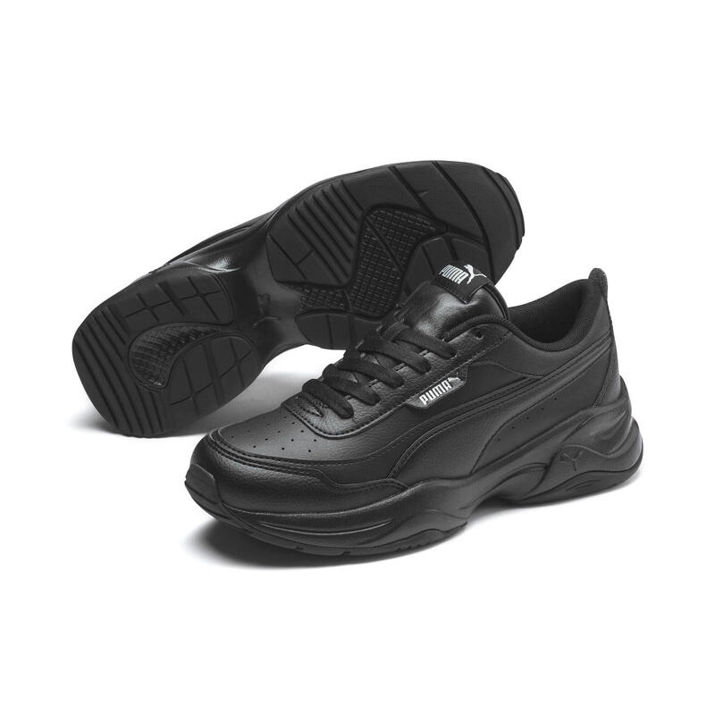 Cilia Mode sportschoenen voor dames PUMA Black Silver Gray