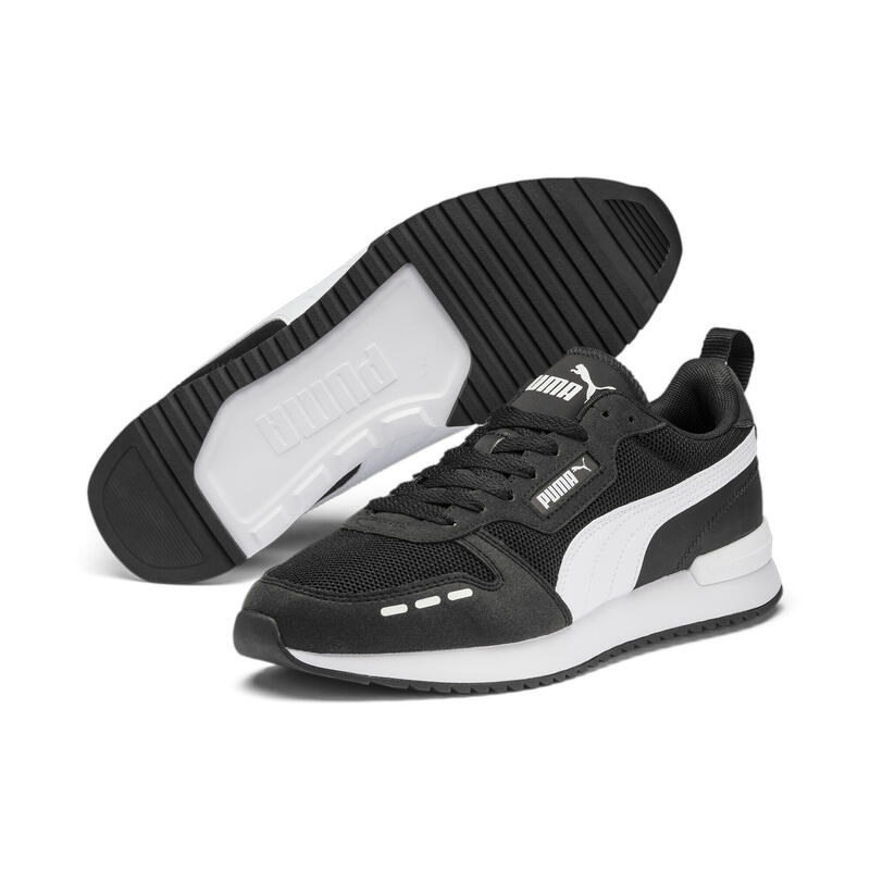 R78 Runner Sneaker Erwachsene PUMA Black White