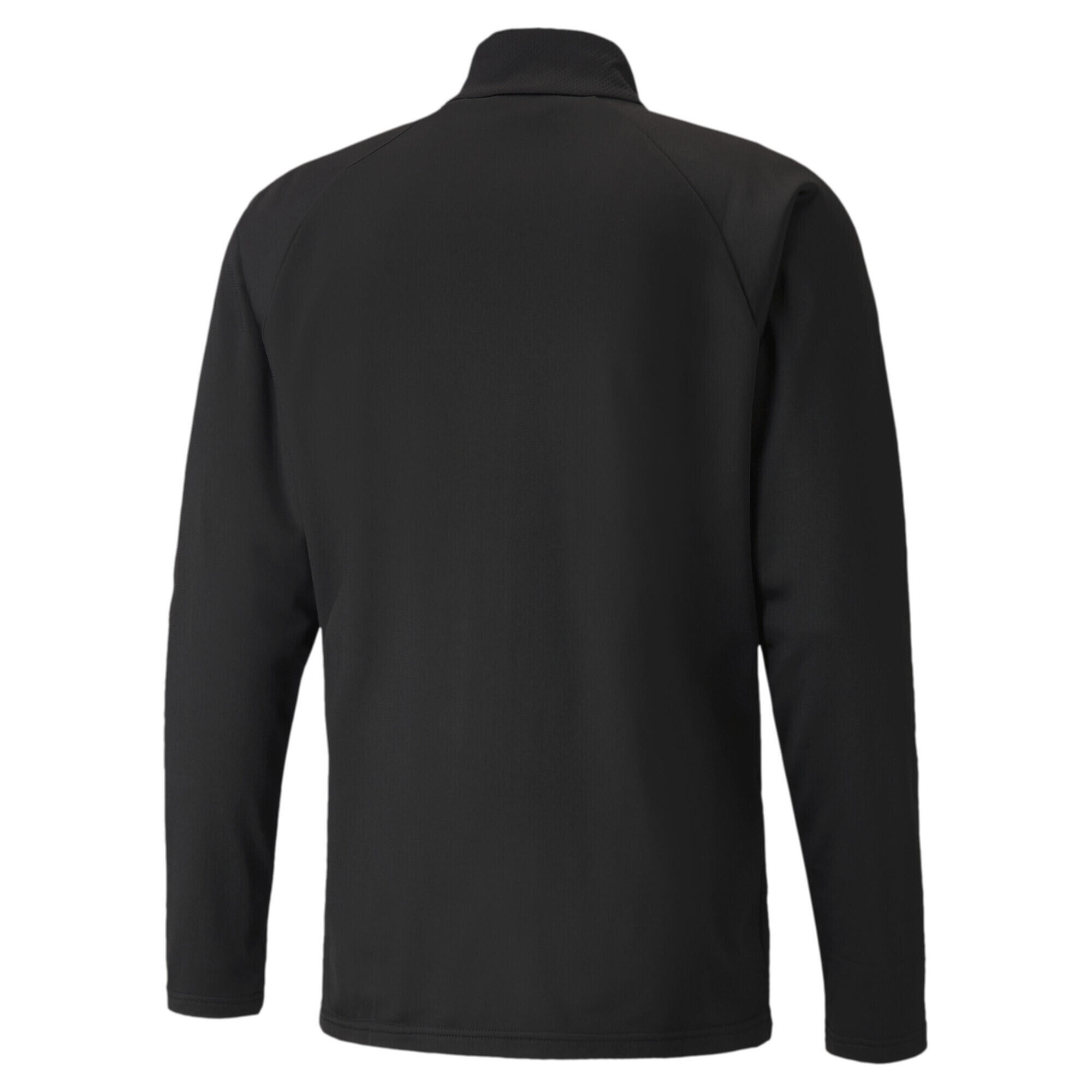 teamLIGA Fußball-Trainingsjacke Herren PUMA Black White 2/6