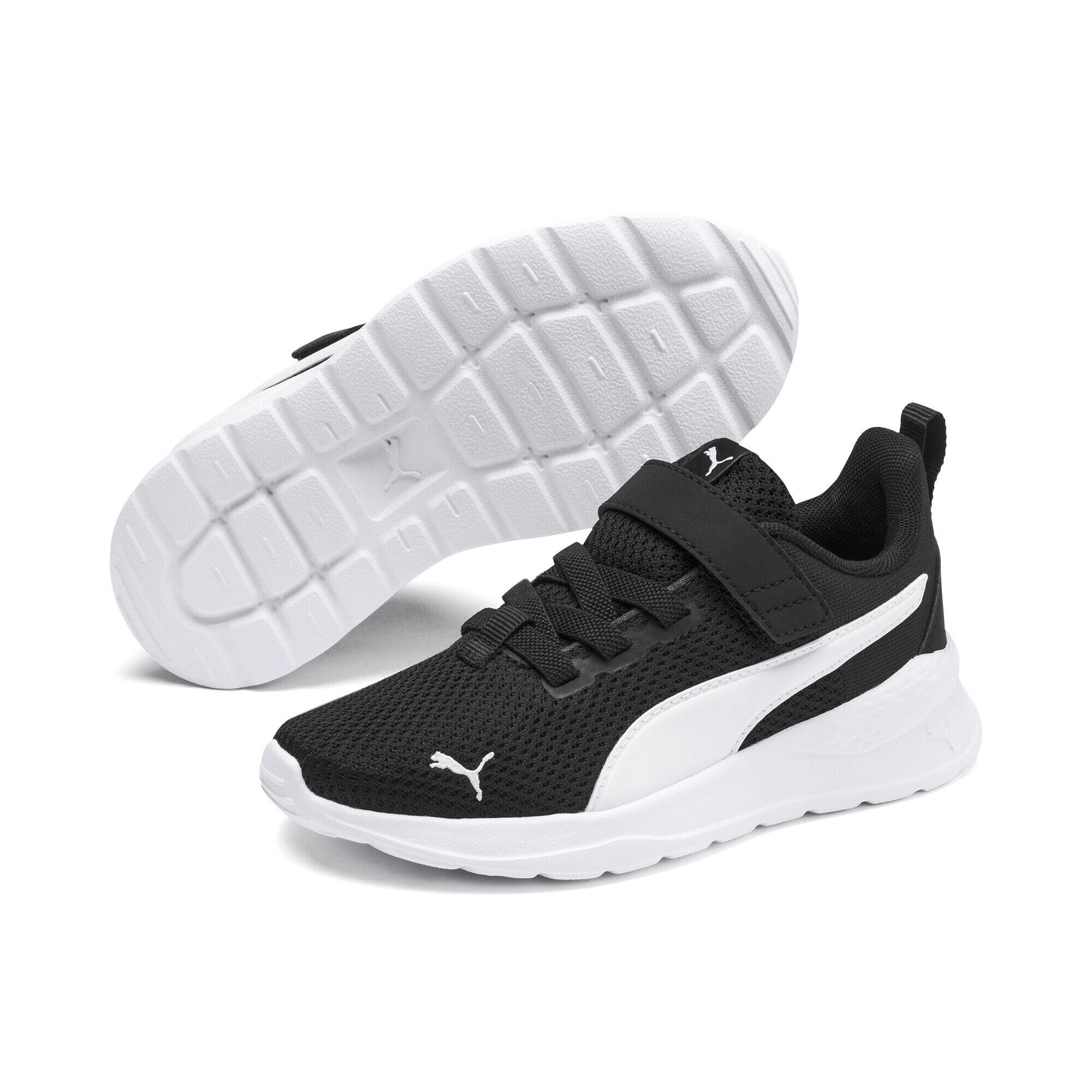 Puma - Baskets Anzarun Lite Enfant Puma - Baskets - Blanc|noir - 30 - Decathlon