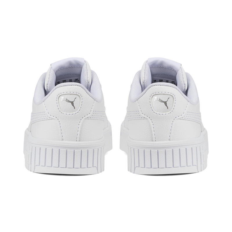 Sneakers Carina 2.0 da bambina PUMA White Silver Gray
