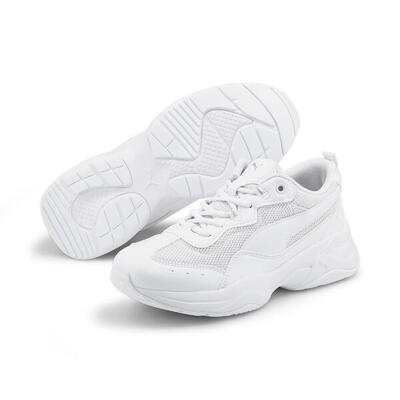 Cilia sportschoenen voor dames puma white gray violet silver
