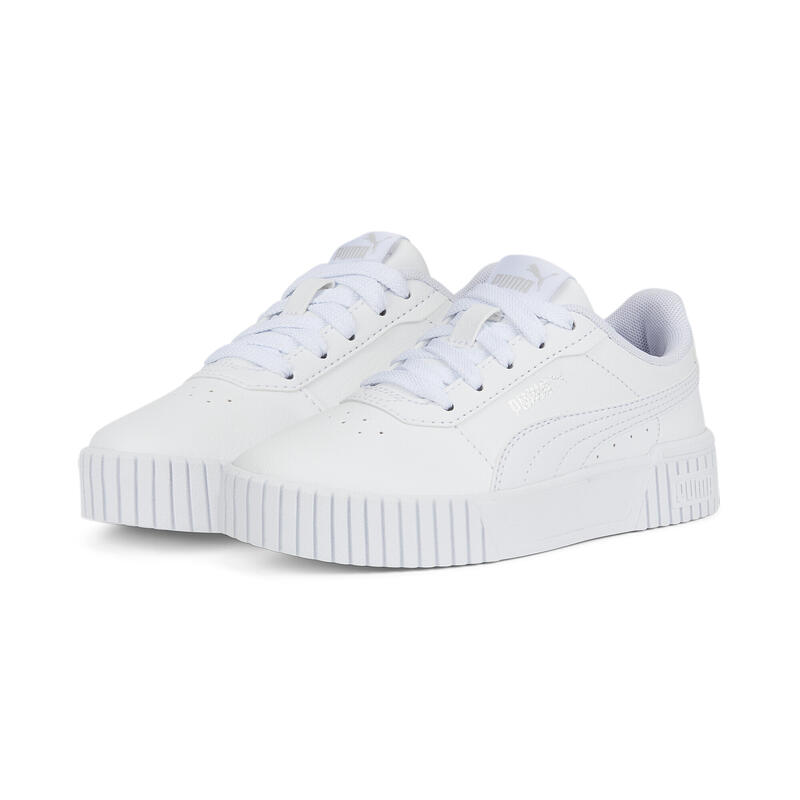 Carina 2.0 Sneakers Mächen PUMA White Silver Gray