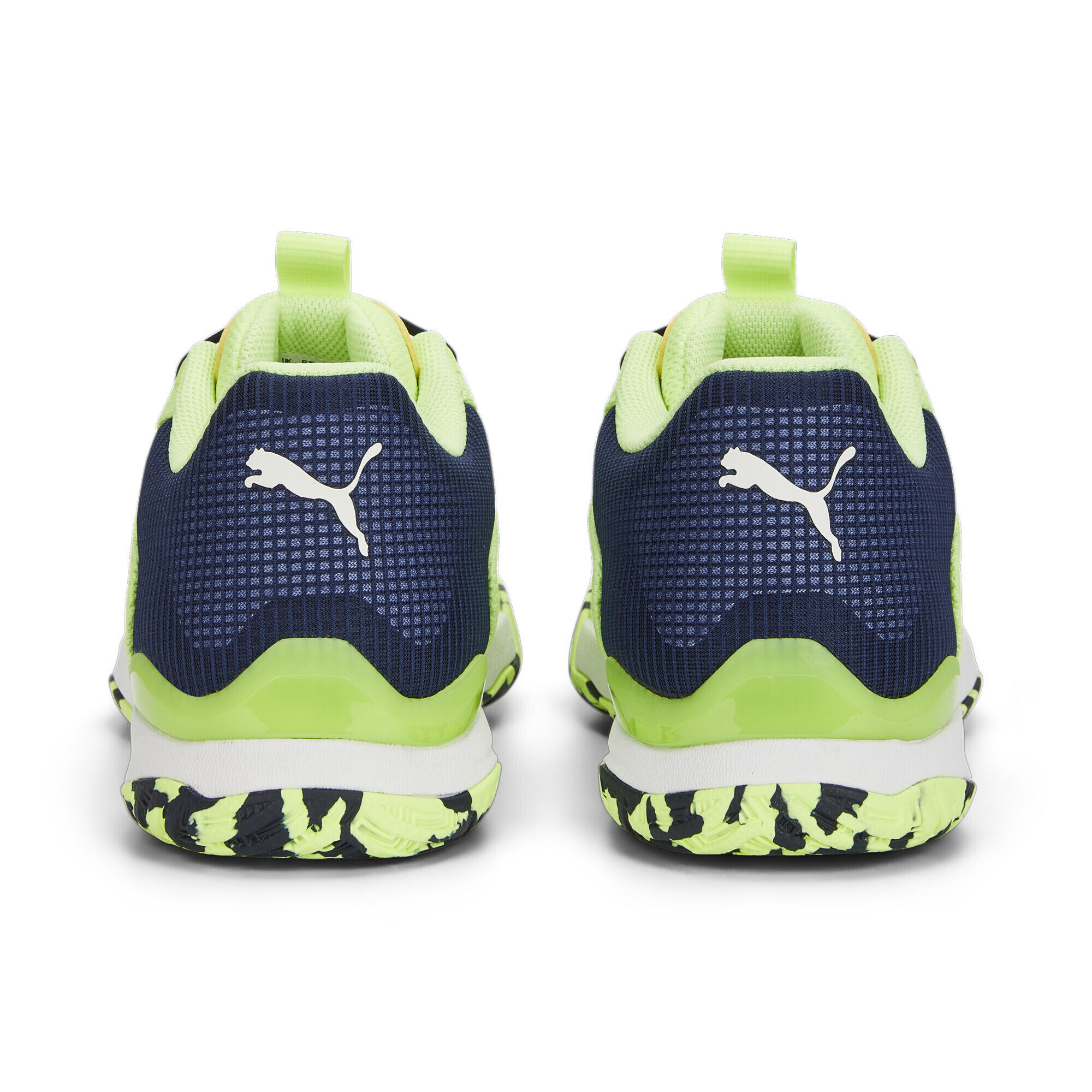 Zapatillas pádel Solarattack RCT PUMA Fast Yellow Navy White Blue 5/7