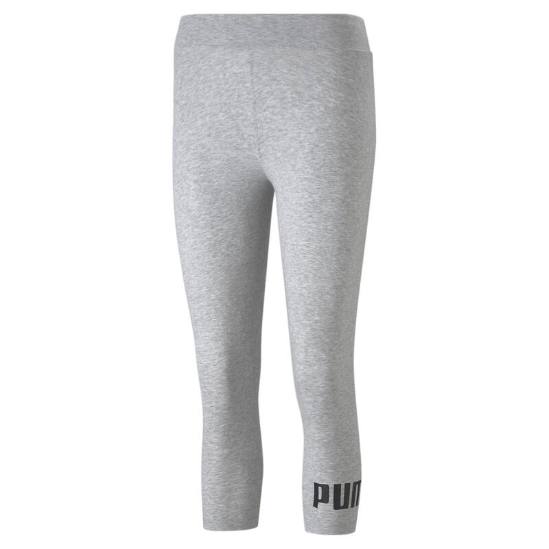 Legging 3/4 à logo Essentials Femme PUMA Light Gray Heather