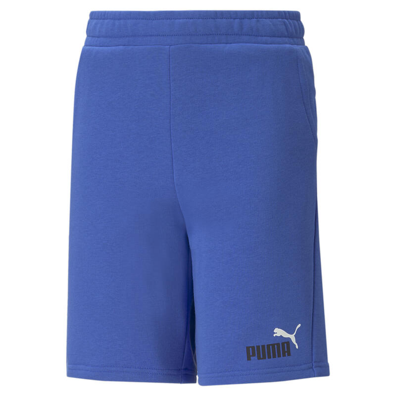 Essentials+ tweekleurige short voor jongeren PUMA Royal Sapphire Blue