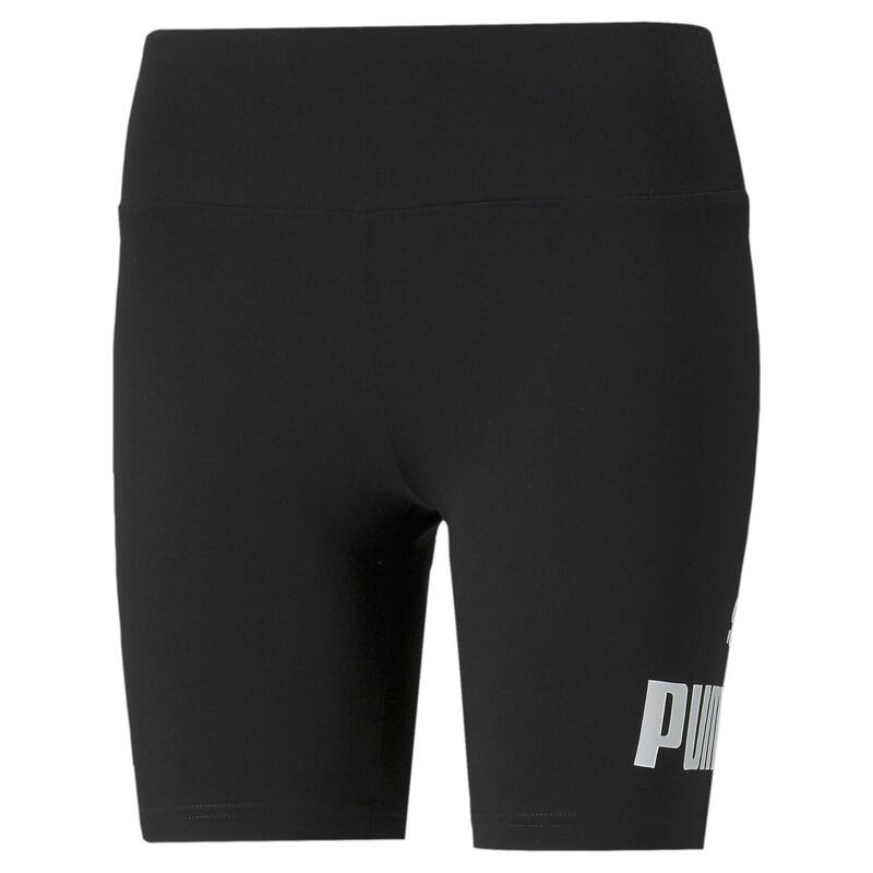 Leggings Essentials Logo Short Donna PUMA Black