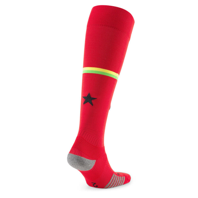 Medias de fútbol a rayas réplica de Ghana Hombre PUMA Red Dandelion Yellow