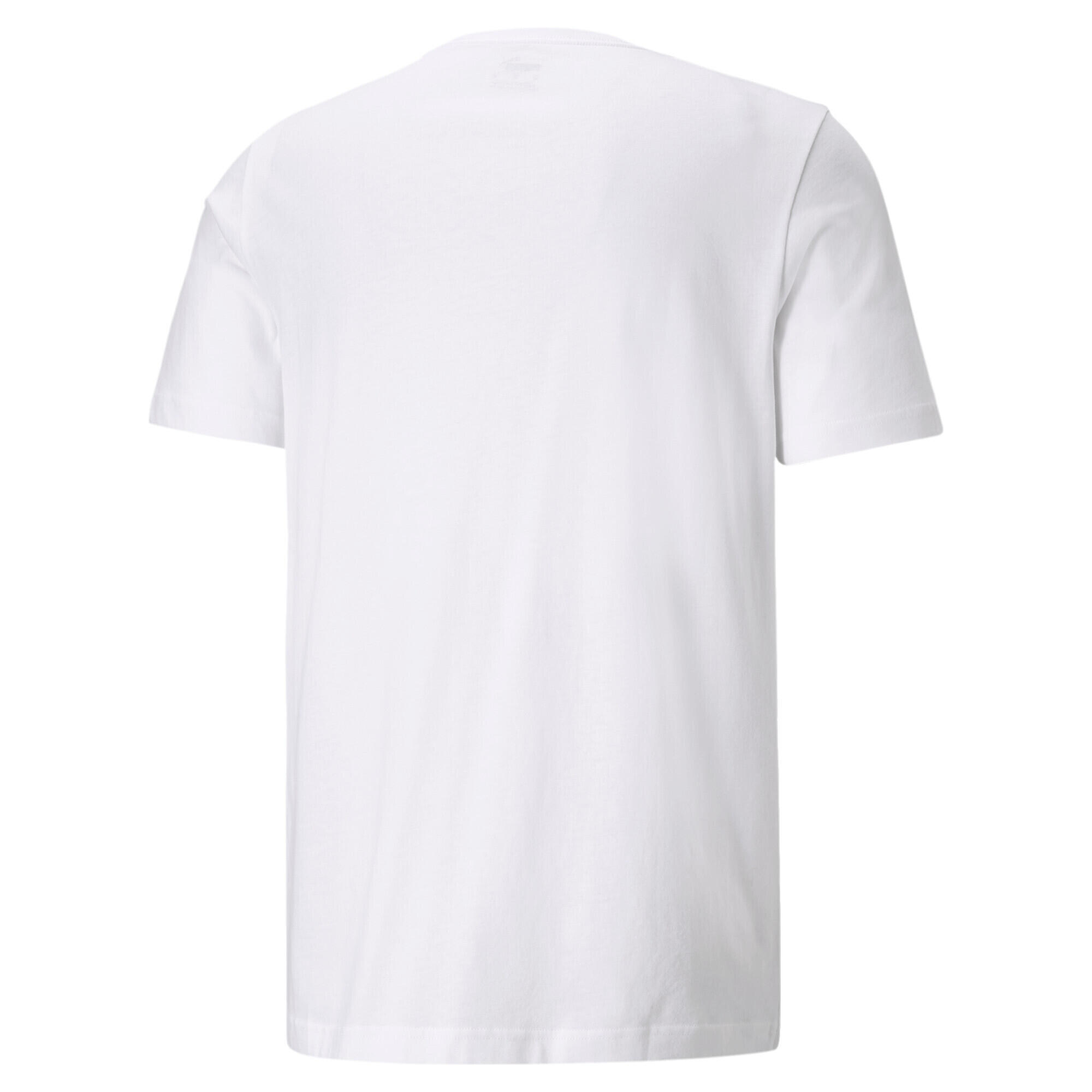 T-shirt à petit logo Essentials Homme PUMA White Cat 5/7
