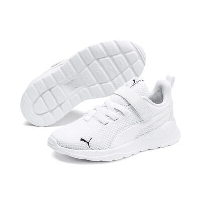 Zapatillas Niño Anzarun Lite PUMA Club Navy White Mint Blue Green