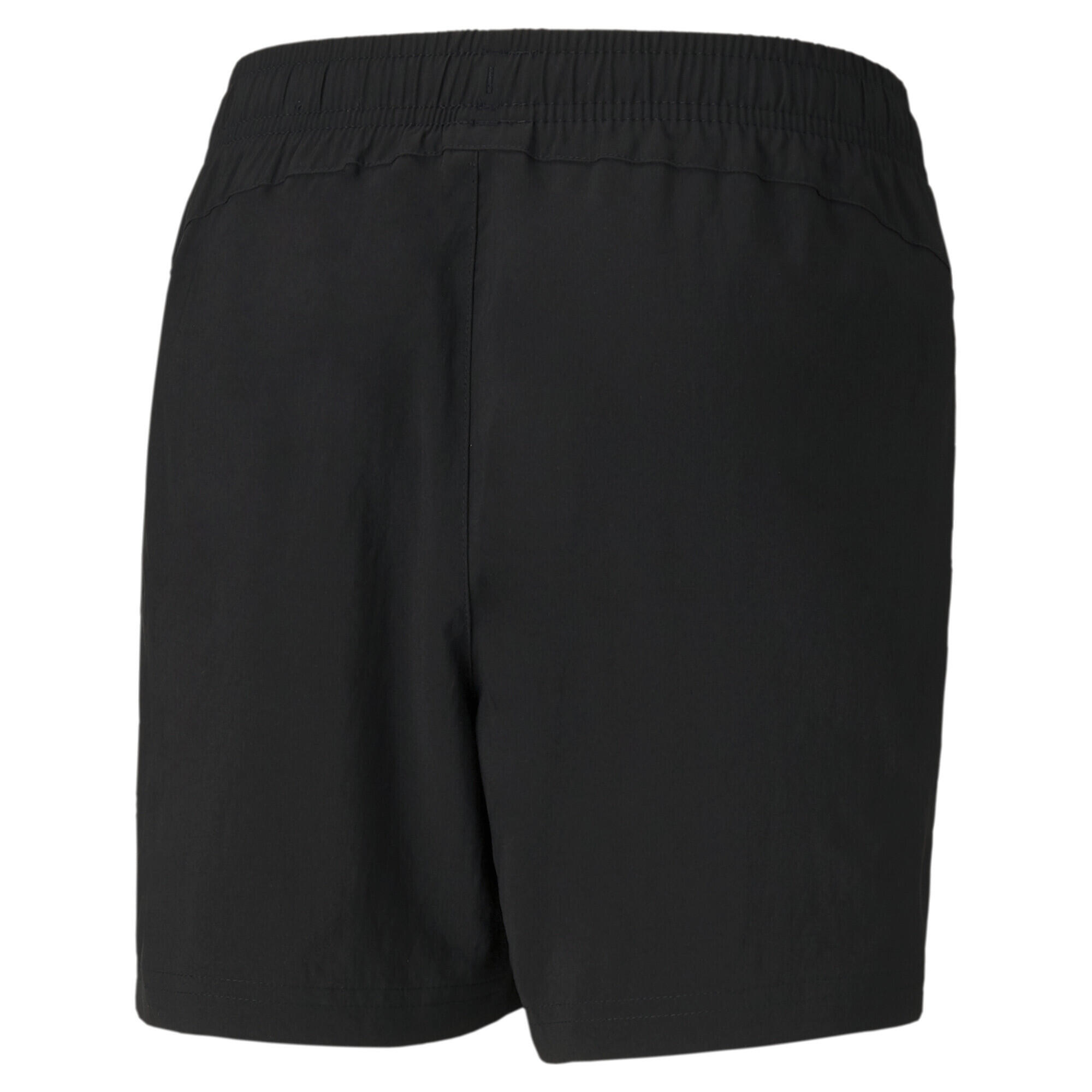 Active geweven short voor jongeren PUMA Black 2/3