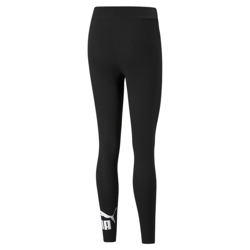 Essentials legging met logo dames PUMA Black