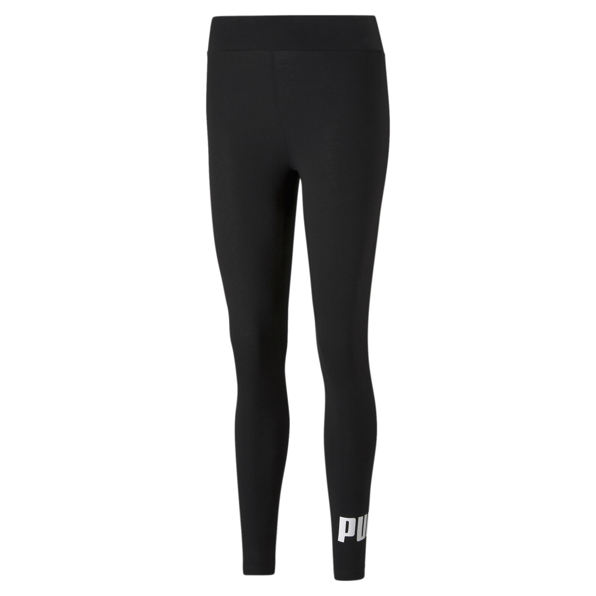 Mallas leggings Essentials Logo Mujer PUMA Negro 3/7