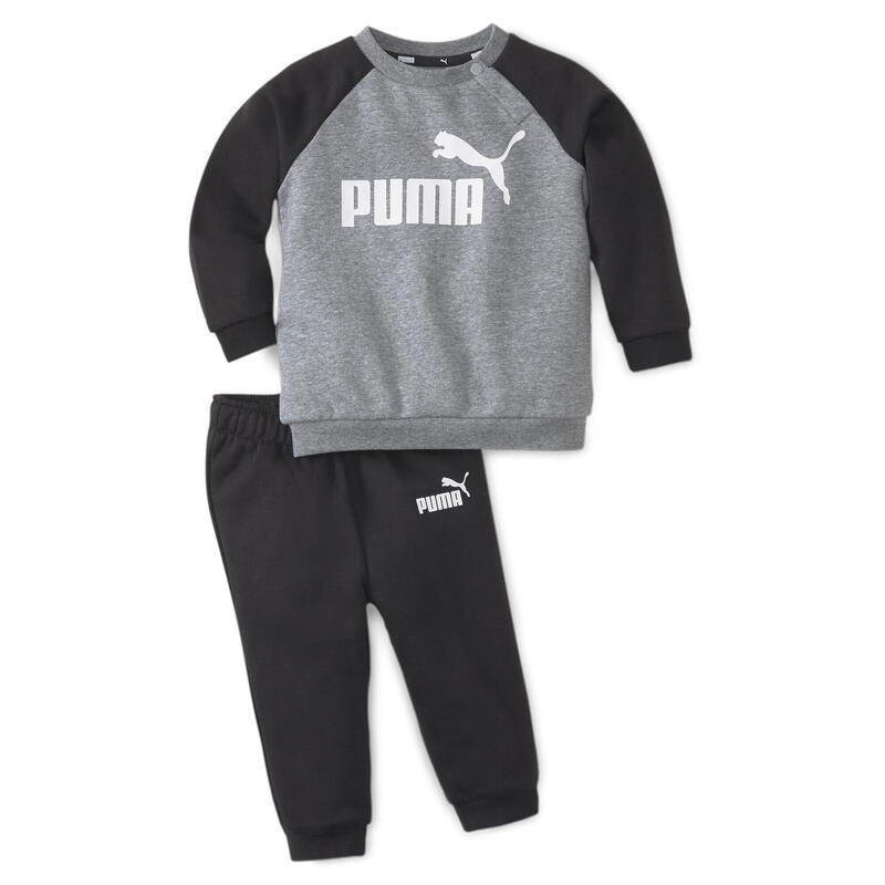 Minicats Essentials Raglan joggingpakje voor baby's PUMA Black