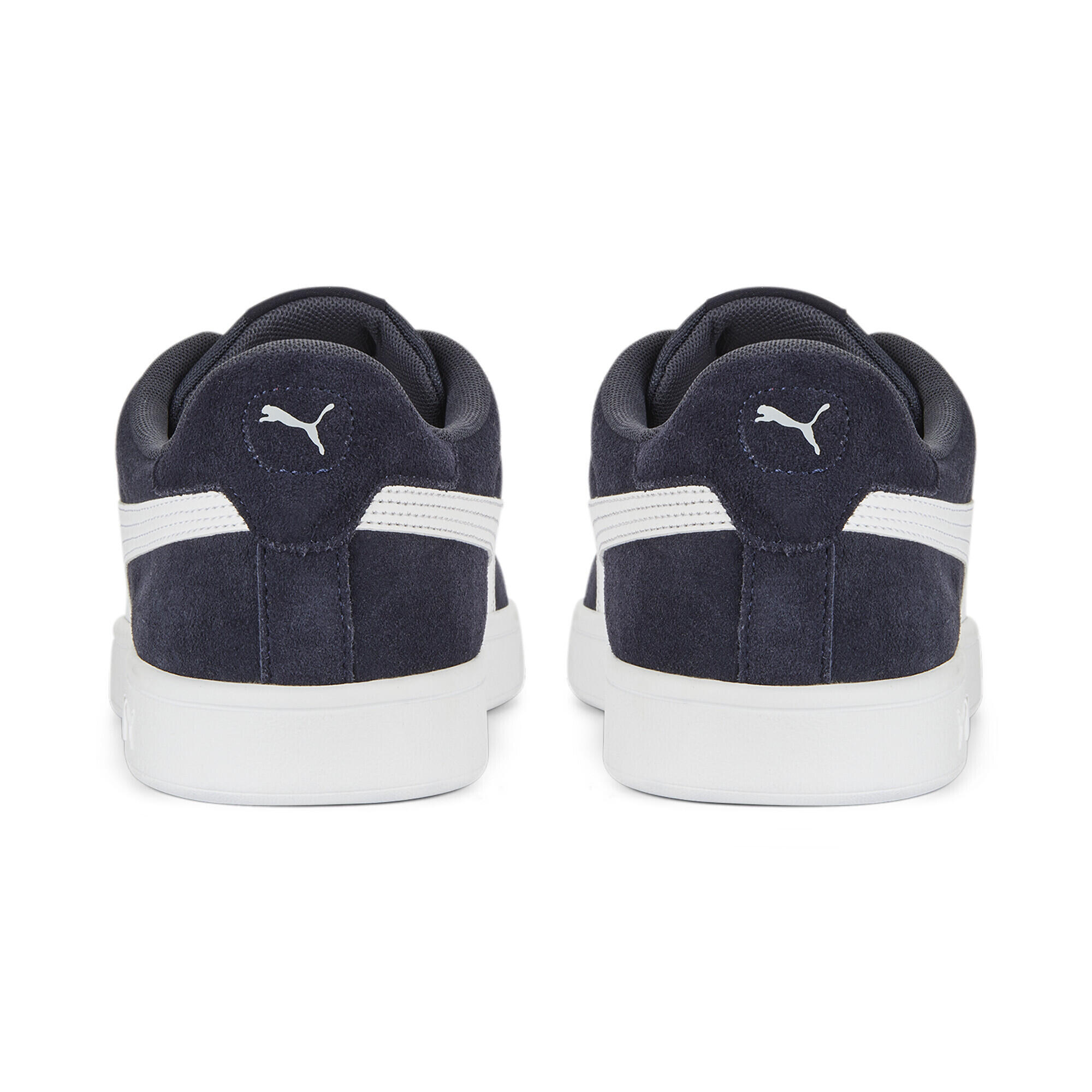 Smash 3.0 Sneakers Erwachsene PUMA Parisian Night White Silver Blue Metallic 2/7