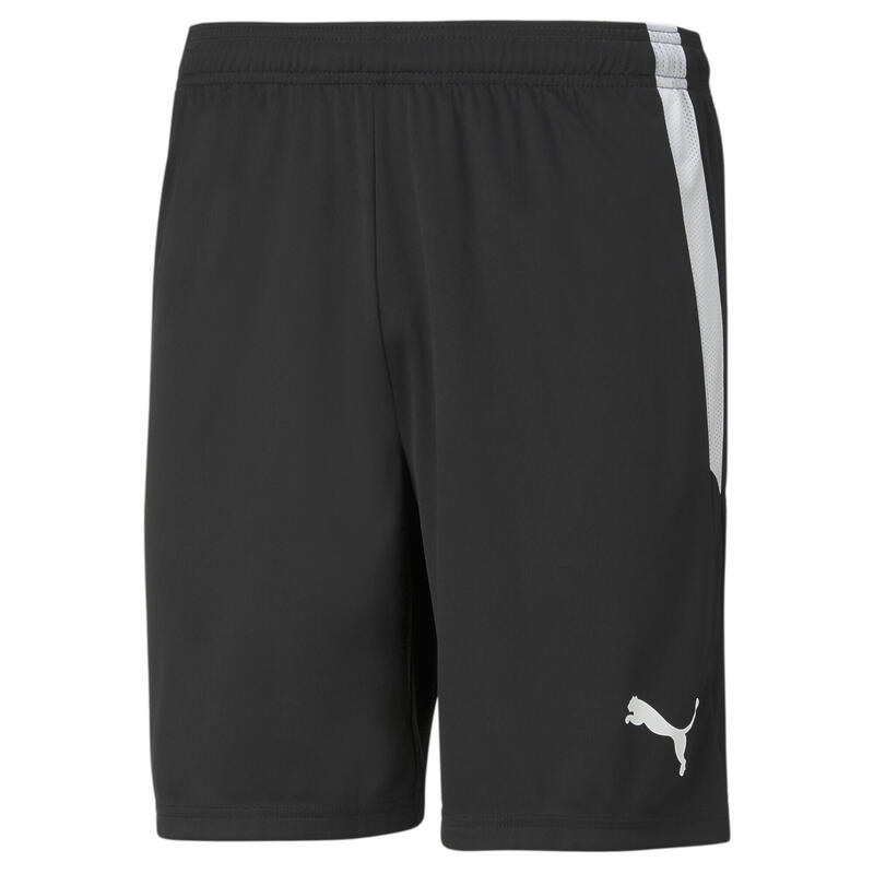 echipaLIGA pantaloni scurți de fotbal bărbați PUMA Black White
