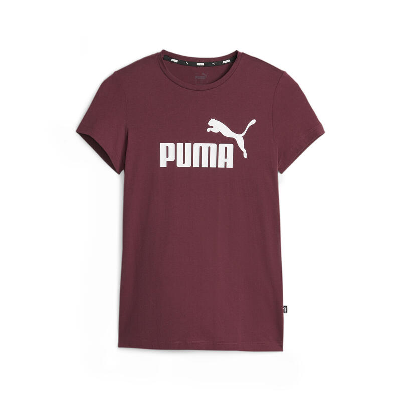 T-shirt com logótipo essencial para mulher PUMA Dark Jasper Red